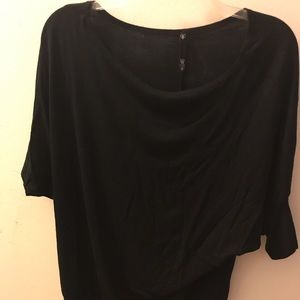 Dolman Sleeve Black top